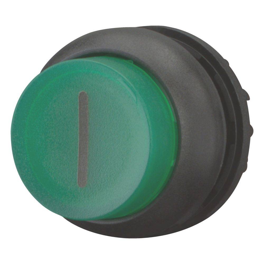 Eaton 216978 M22S-DLH-G-X1 Illuminated push button Front ring (PVC) 1 pc(s)-0