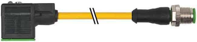 Solenoid Connectors Black 7000-40921-2250200 Murrelektronik Content: 1 pc(s)-0