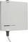 A white DVB-T active aerial with cable, mounted for television or radio reception, brand name visible.