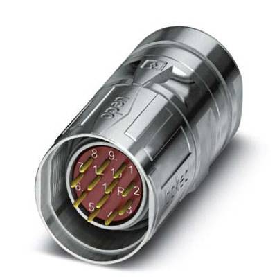M23 feedback connector with speedcon 1619469 CA-17M1N8A85DUS Silver Phoenix Contact Content: 1 pc(s)