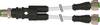 Murrelektronik 7000-40701-2230030 Sensor/actuator splitter/adapter M12 x 1 Plug, straight, Socket, straight 0.30 m No. of pins (RJ): 4 1 pc(s)
