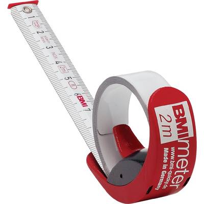BMI eter 429241011 Tape measure   2 m Stainless steel
