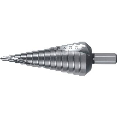 RUKO 101052 Step drill bit  4 - 30 mm HSS Total length 100 mm   1 pc(s)