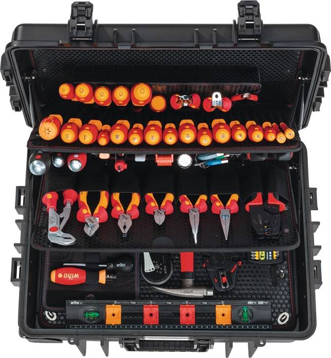 Wiha XXL II 42069 Electrical contractors Tool box (+ tools) 116piece