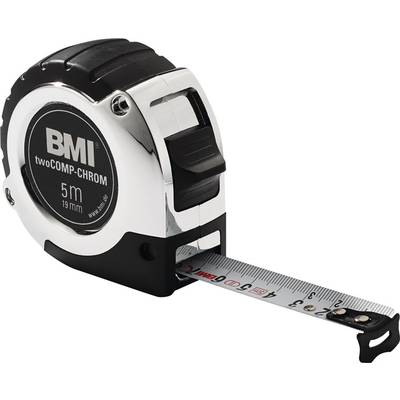 BMI Chrom 475341221 Tape measure   3 m Steel