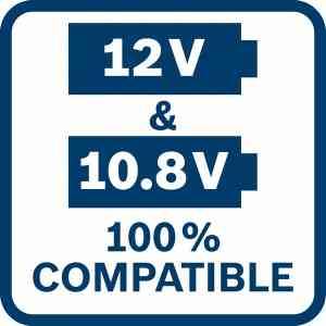 Award image for Bosch Professional 06019B2904 GUS 10,8 V-LI incl. spare battery, incl. charger, incl. case