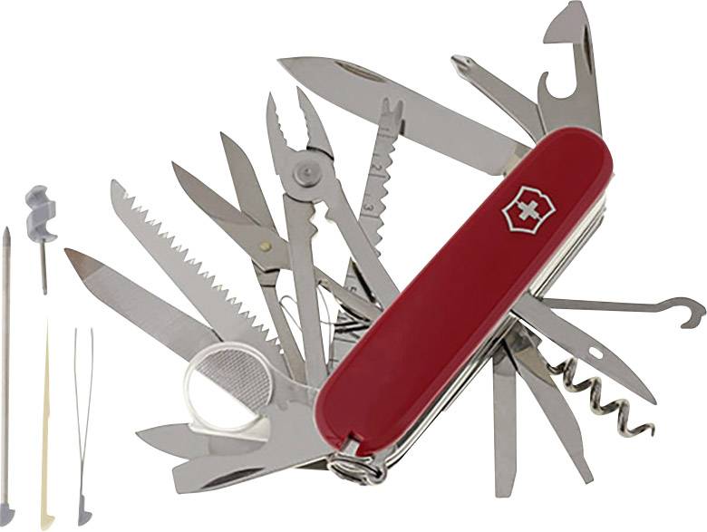 Victorinox SwissChamp 1.6795 Swiss army knife No. of functions 33 Red