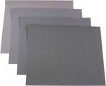 Pack of 20 sanding sheets for wood and metal
