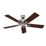 Ceiling Fan Savoy chrome brushed