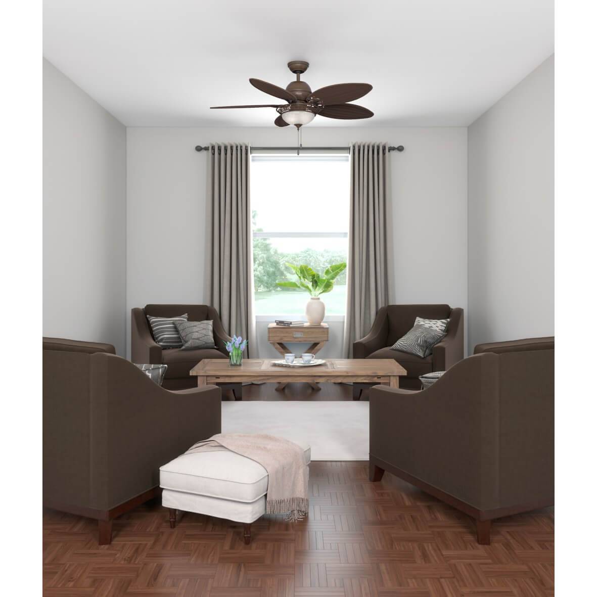 Hunter Caribbean Breeze VB Ceiling fan (Ø x H) 132 cm x 300 mm Wing