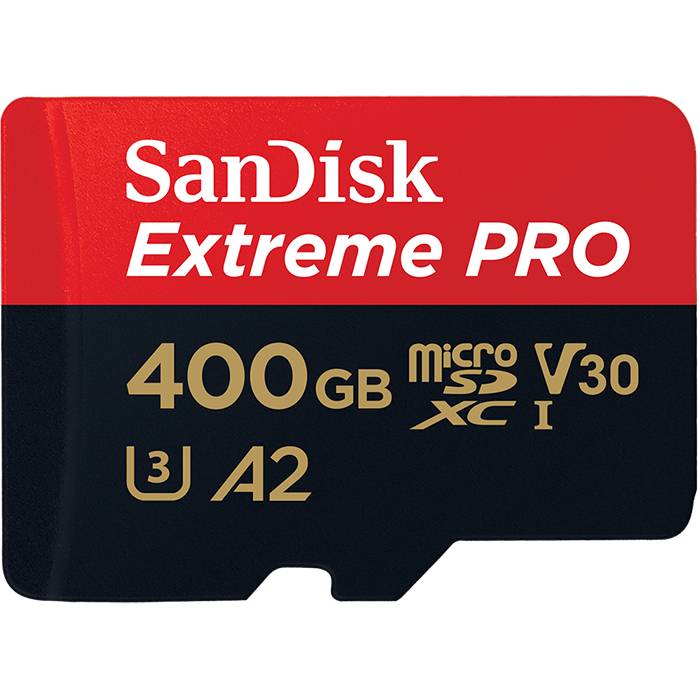 SanDisk Extreme Pro® microSDXC card 400 GB Class 10, UHS-I, UHS-Class 3, v30 Video Speed Class A2 rating-1