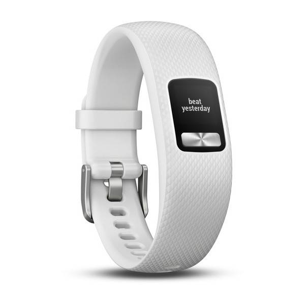 Fitness tracker Garmin vivofit 4 White, S/M S/M White-1