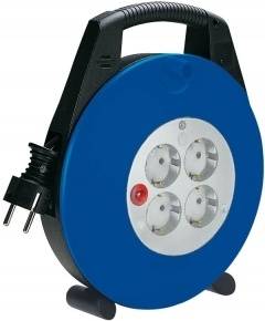 Brennenstuhl 1093230 Cable reel 10.00 m Black PG plug-1