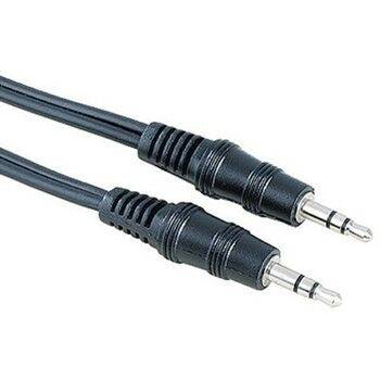 Hama 00043330 Jack Audio/phono Cable [1x Jack plug 3.5 mm - 1x Jack plug 3.5 mm] 1.50 m Black-1