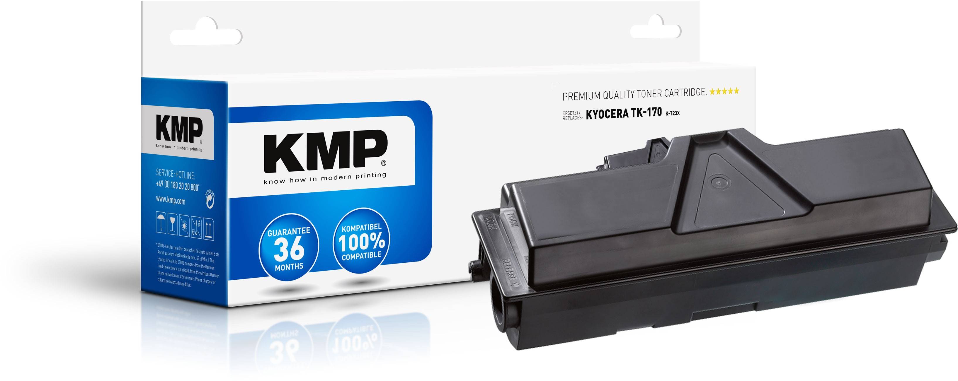 KMP Toner cartridge replaced Kyocera TK-170 Compatible Black 14000 Sides K-T23X-1