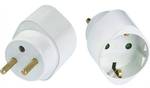 Bachmann 921.005 Type E3P white electric mains plug