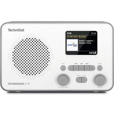 TechniSat TECHNIRADIO 6 IR Internet pocket radio Internet, DAB+, FM Bluetooth, DAB+, Internet radio, FM, Wi-Fi  Alarm cl