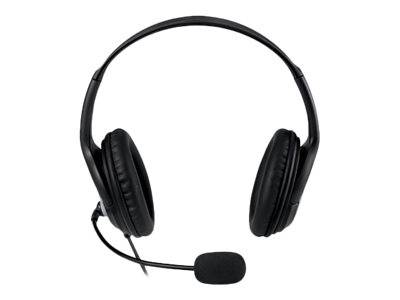 Microsoft LifeChat LX-3000 Over-ear headset Corded (1075100) Stereo Black, Silver Microphone noise cancelling, Noise can-4