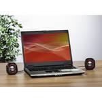 HAMA Sonic Mobile 183 Notebook Speakers, Black/Red
