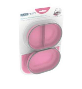 SureFeed Tray set Pet bowl Set 400 ml Pink 1 pc(s) MBSPK-1