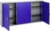 Küpper 70097 Tool wall cabinet (L x W x H) 190 x 1200 x 600 mm Blue, Silver