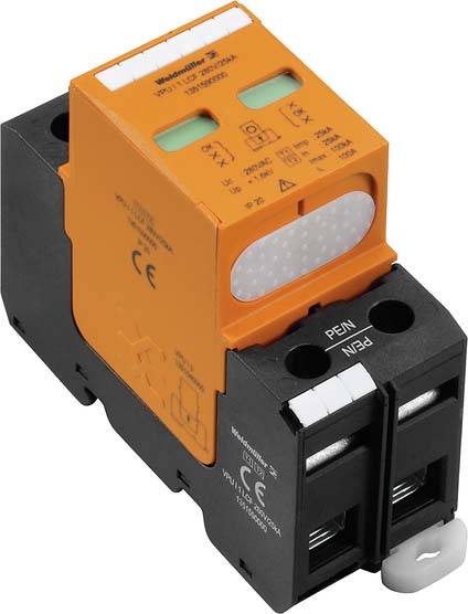 Weidmüller 1351590000 VPU I 1 LCF 280V/25KA Surge arrester 25 kA 1 pc(s)