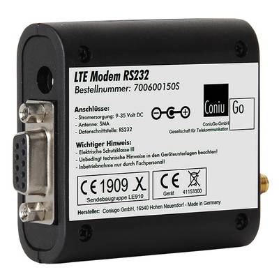 ConiuGo 700600150S LTE modem 9 V DC, 12 V DC, 24 V DC, 35 V DC  Function (GSM): Notify