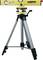 'Yellow tool tripod with spirit levels and adjustable stand, useful for alignment and measurement in construction and renovation projects.'