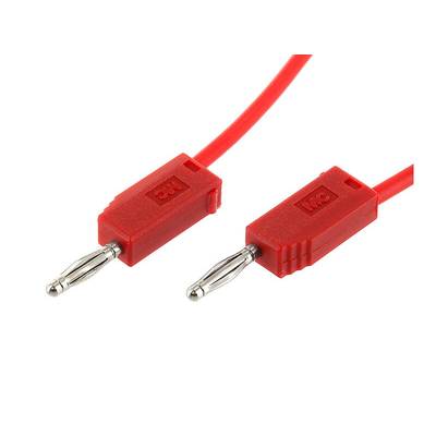 Stäubli LK205-X Test lead Banana jack 2 mm Banana jack 2 mm 30.00 cm Red 1 pc(s)-0