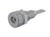 Stäubli LB-I2R Jack socket Socket, vertical vertical Pin diameter: 2 mm Grey 1 pc(s)
