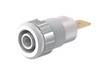 Stäubli SLB4-F6,3 Safety jack socket Socket, built-in Pin diameter: 4 mm White 1 pc(s) Piece