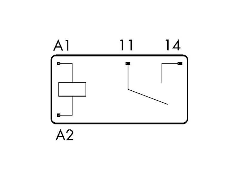 Finder 32.21.7.024.2300 PCB relay 24 V DC 6 A 1 maker 1 pc(s)-2