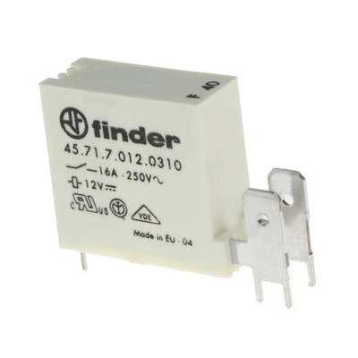 Finder 45.71.7.024.0310 PCB relay 24 V DC 16 A 1 maker 1 pc(s) 