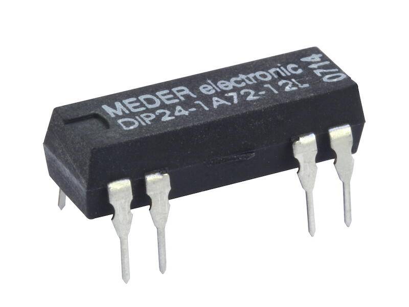 Meder DIP05-1A72-12L Relais 5V 1xEIN 500 Ohm DIP Reed Relay ohne Diode 086987 