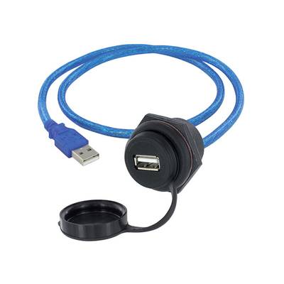 USB 2.0 socket A RJ45 socket, mount 1310-1024-04 M30 1310-1024-04 encitech Content: 1 pc(s)