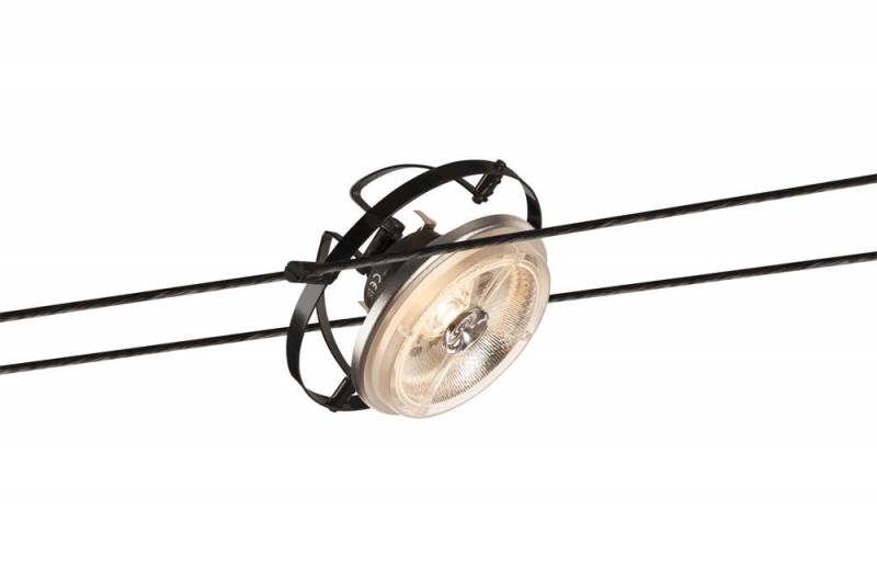 SLV TENSEO QRB Low voltage cable kit light G53 Black