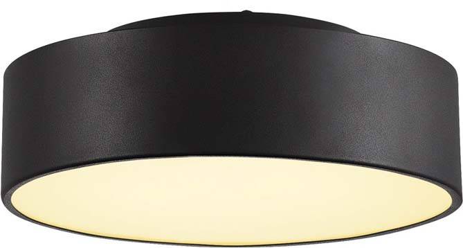 SLV 1000855 LED ceiling light 15 W Black