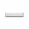 A rectangular, white device with rounded corners on a white background.
