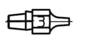 Weller DX 113 HM Desoldering nozzle Tip size 1.2 mm Tip length 23 mm Content 1 pc(s)