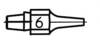 Weller DX 116 Desoldering nozzle Tip size 1.2 mm Tip length 27 mm Content 1 pc(s)