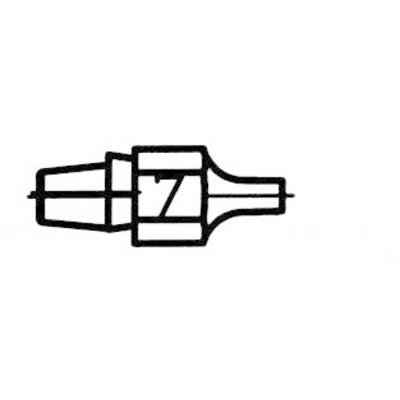 Weller DX 117 Desoldering nozzle  Tip size 1.5 mm Tip length 18 mm Content 1 pc(s)