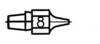 Weller DX 118 Desoldering nozzle Hot air nozzles Tip size 0.7 mm Tip length 18 mm Content 1 pc(s)