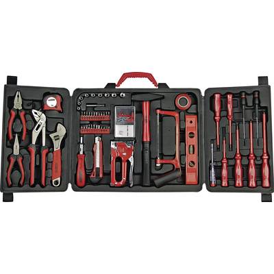 Brüder Mannesmann  M29065 Tool kit DIYers Case 60-piece
