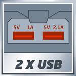 USB battery adapter