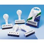 WEDO text stamp COPY 19324 45mm white plastic
