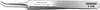 BERNSTEIN Tools for Electronics 5-052 SMD tweezers 5b SA Extra pointy, curved 110 mm