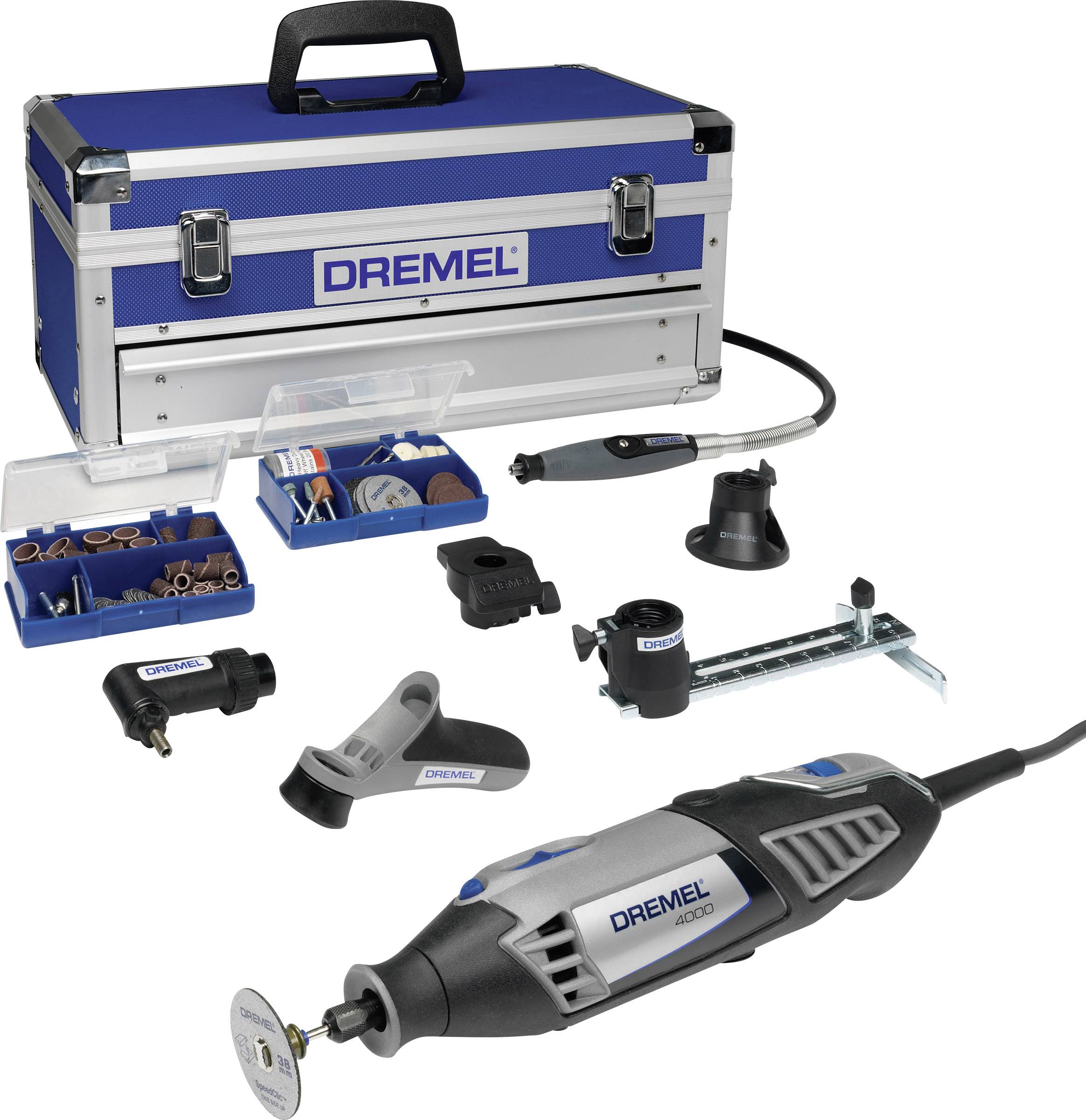 Dremel 4000 Platinum Edition Multifunction tool incl. accessories, incl. case 135-piece 175 | Conrad.com