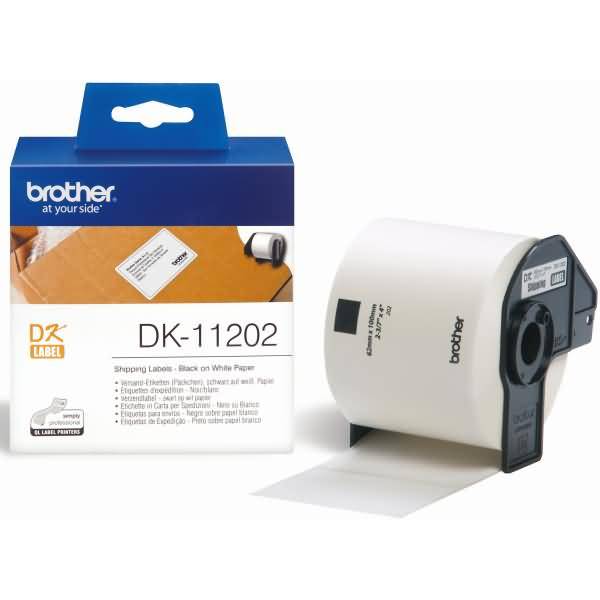 30+1 ROLLS DK11202 DK-11202 BROTHER COMPATIBLE Large shipping Labels 62 X 100mm 