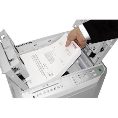 Ideal Office SHREDCAT 8280 CC Document shredder 6 sheet Particle cut 4 x 10 mm P-4 30 l Also shreds CDs, DVDs, Credit ca-4