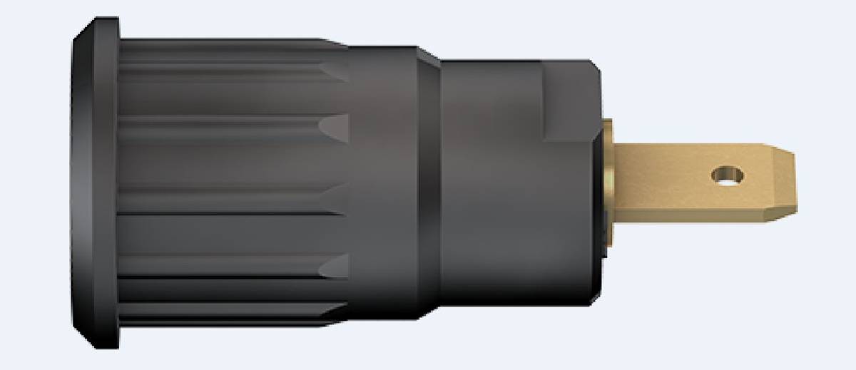 Stäubli SEB4-F Safety jack socket Socket, built-in Black 1 pc(s)-1